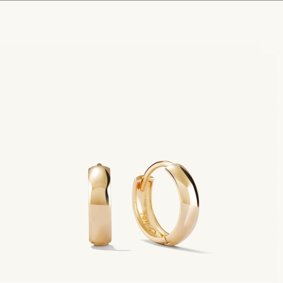 Mejuri Jewelry - 14K Gold Mejuri Bold Huggie Hoops